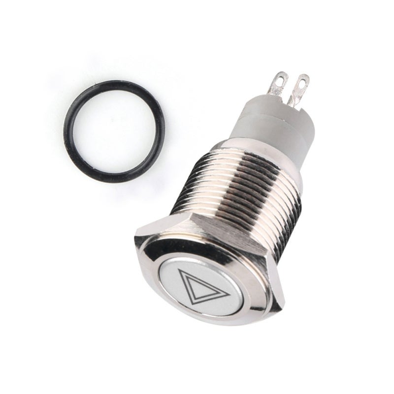Red LED Push Switch 12V Car Warning Light - Stable Performance Emergency Push Switch With Long Life Service for Vehicles - Image 4