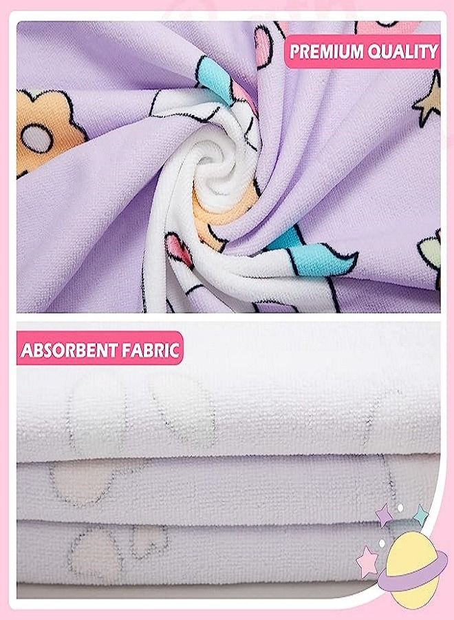 Smart Kids Bath Towel for 1-6 Years Toddler, 1Pcs Kids Hooded Towel, Microfiber Bath Towel Super Soft Robe Poncho Bathrobe, Boys Girls Swimming Beach Holiday Water Playing Pool Bath Coverups - Image 5