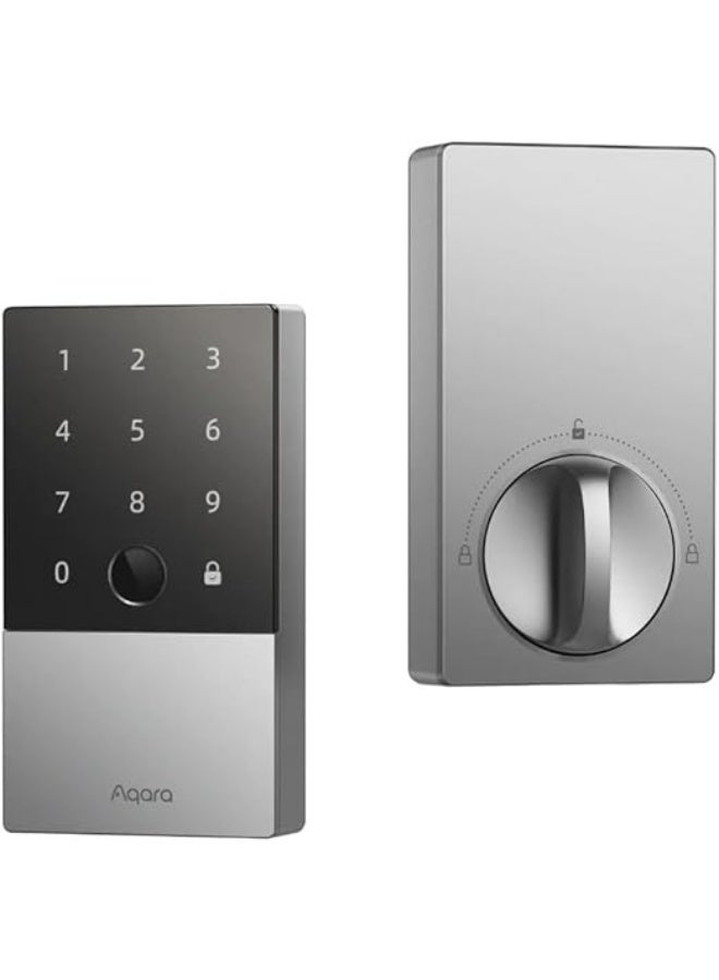 Aqara Smart Lock U100 with E1 Hub Kit (Silver) - Image 3