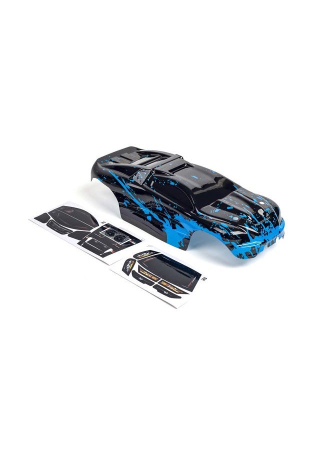 SummitLink Custom Body Muddy Blue Over Black Style Compatible for e-Revo Mini 1/16 Scale RC Car or Truck (Truck not Included) ERMN-BB-01 - Image 1