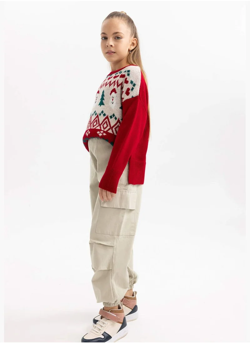 ديفاكتو Girl Parachute Cargo Woven Trousers