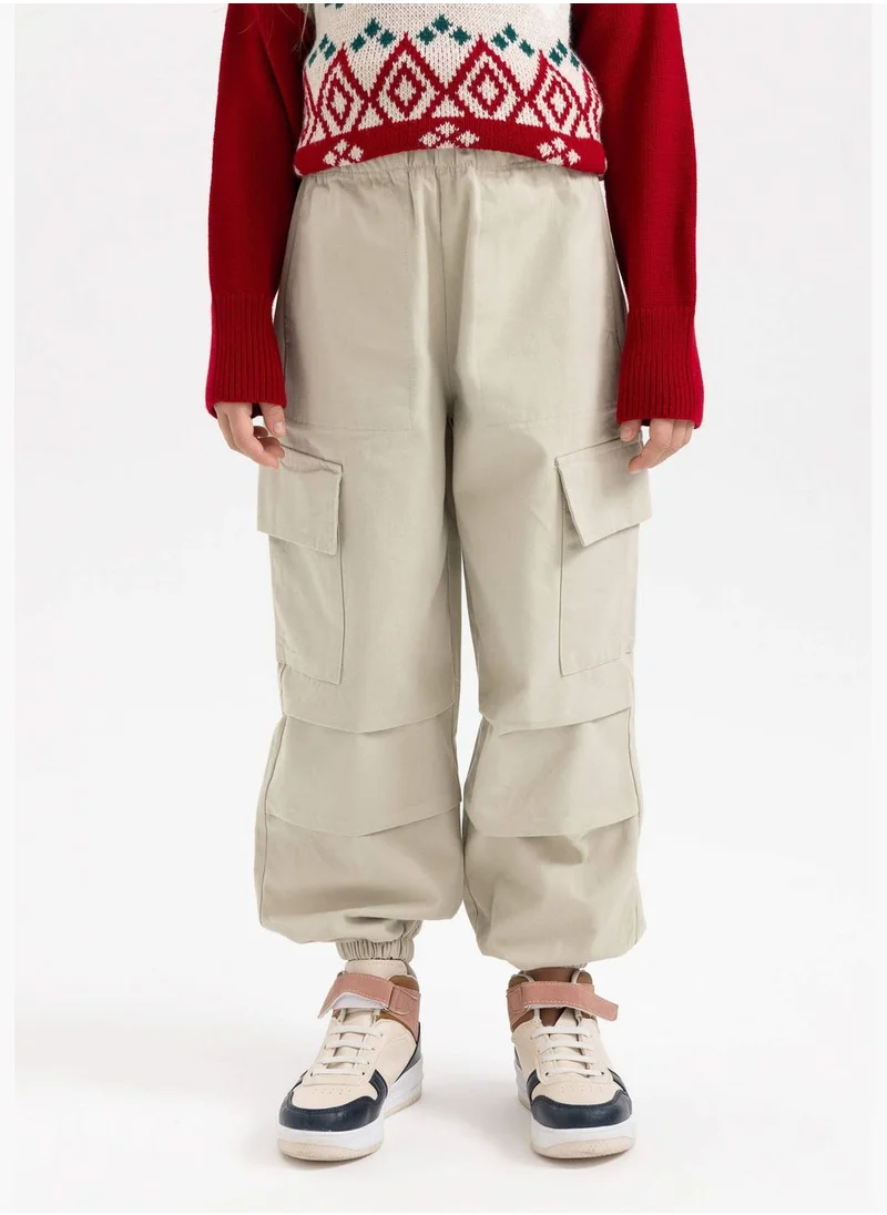 ديفاكتو Girl Parachute Cargo Woven Trousers