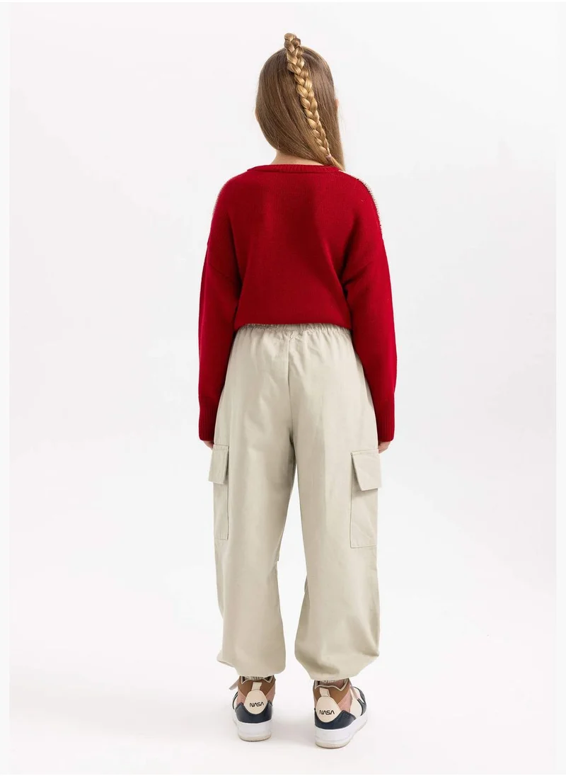 ديفاكتو Girl Parachute Cargo Woven Trousers