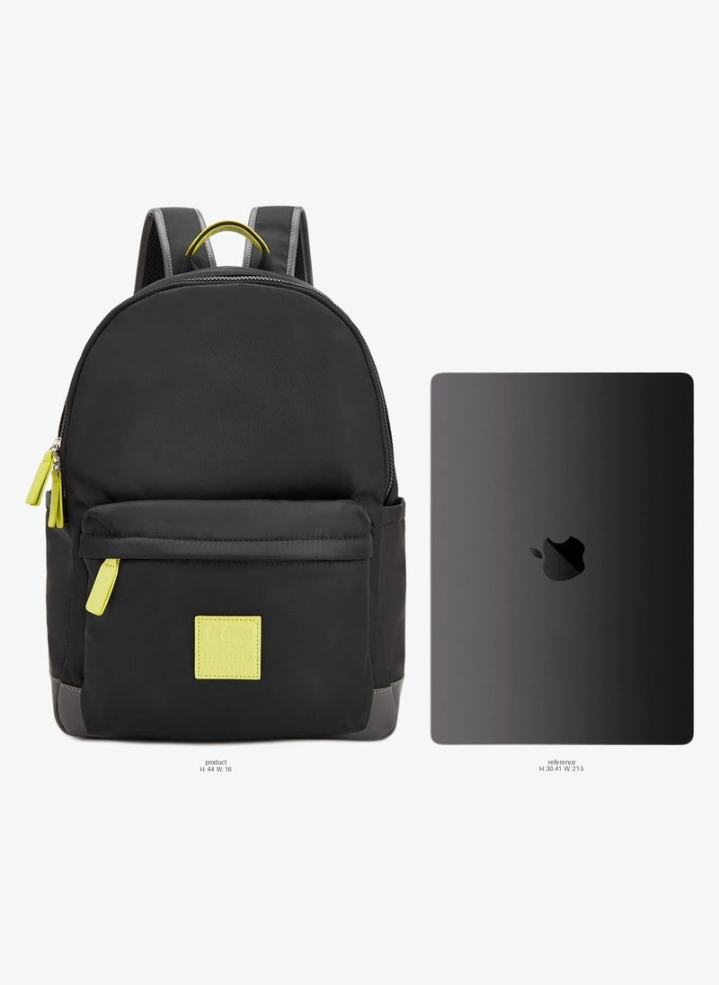 Lee Cooper Logo Applique Backpack With Zip Closure - Image 2