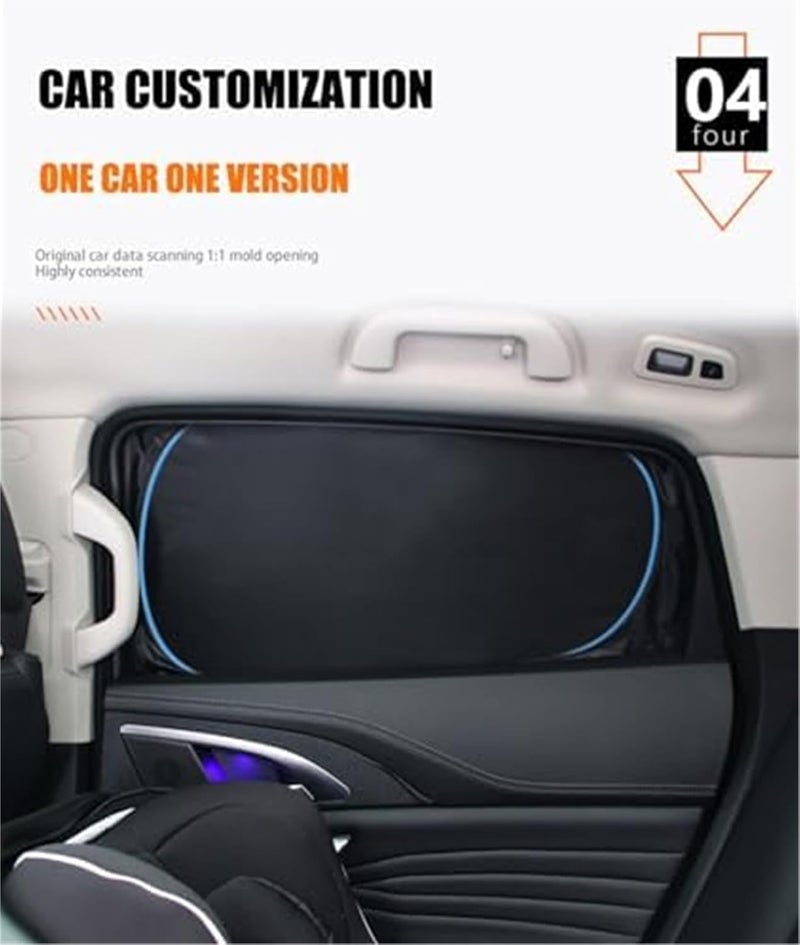 Yurefax Car Sun Shades for Tesla Models - Image 2