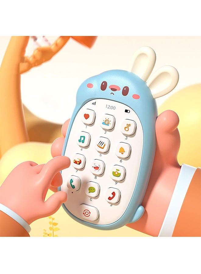 Birthday Gift, Baby Cell Phone Toy Sensory Learning Toys With 12 Functions, Baby Toys 6 To 12 Months Multi Sound Effects With Light Teething Toy For Babies Infants - Image 3