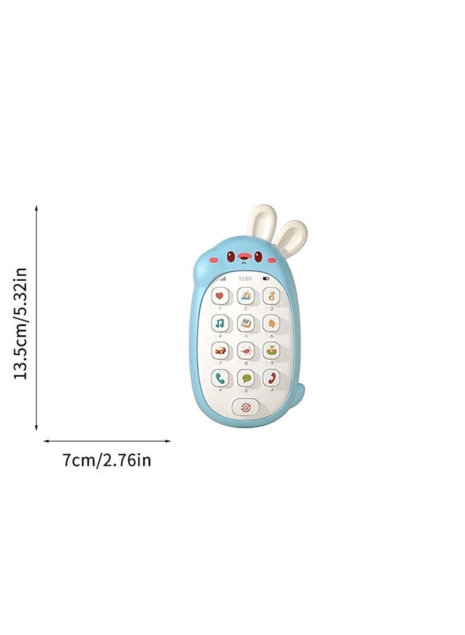 Birthday Gift, Baby Cell Phone Toy Sensory Learning Toys With 12 Functions, Baby Toys 6 To 12 Months Multi Sound Effects With Light Teething Toy For Babies Infants - Image 2