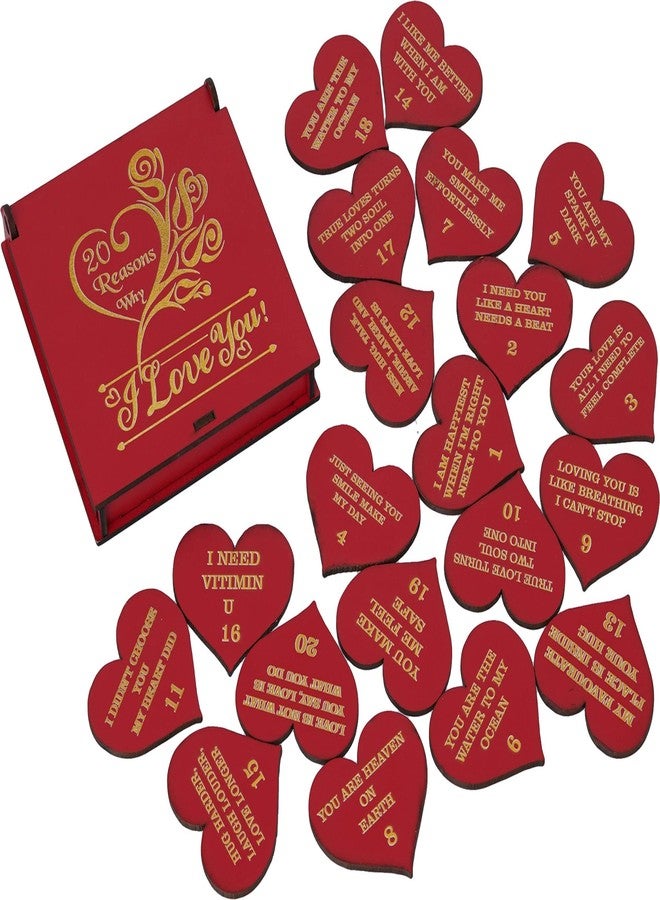 APS ART PLUS STORE 20 Reason, Why I Love You Message Box For Valentine Day, Anniversary, Birthday, Gift For Loveable person - Image 3