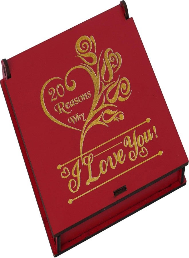 APS ART PLUS STORE 20 Reason, Why I Love You Message Box For Valentine Day, Anniversary, Birthday, Gift For Loveable person - Image 4