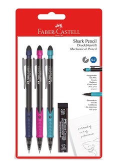 3-Piece Mechanical Pencils With A Pack of Leads