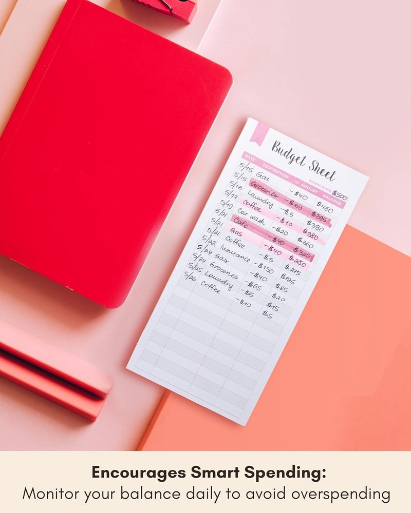 Lamare A6 Budget Binder Inserts – Weekly Budget Planner & Expense Tracker Sheets – A6 Planner Inserts for Cash Stuffing & Money Tracker - Image 3