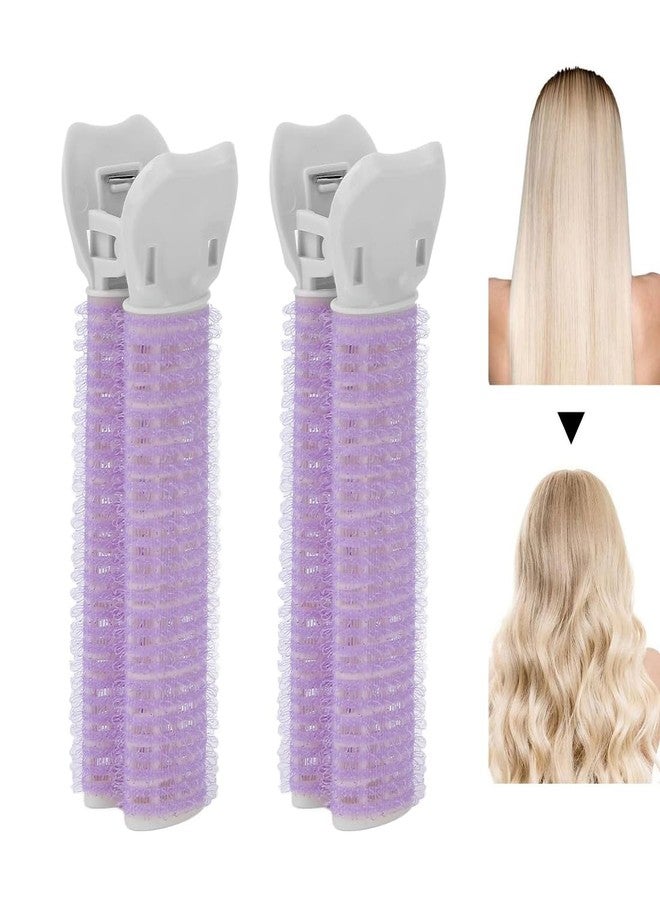 Rinpoche Natural Fluffy Wave Hair Volumizing Roller Root Clips Curler Instant Hair Styling Tool for Women's and Girl's (Multicolor) (Pack Of 2) - Image 2
