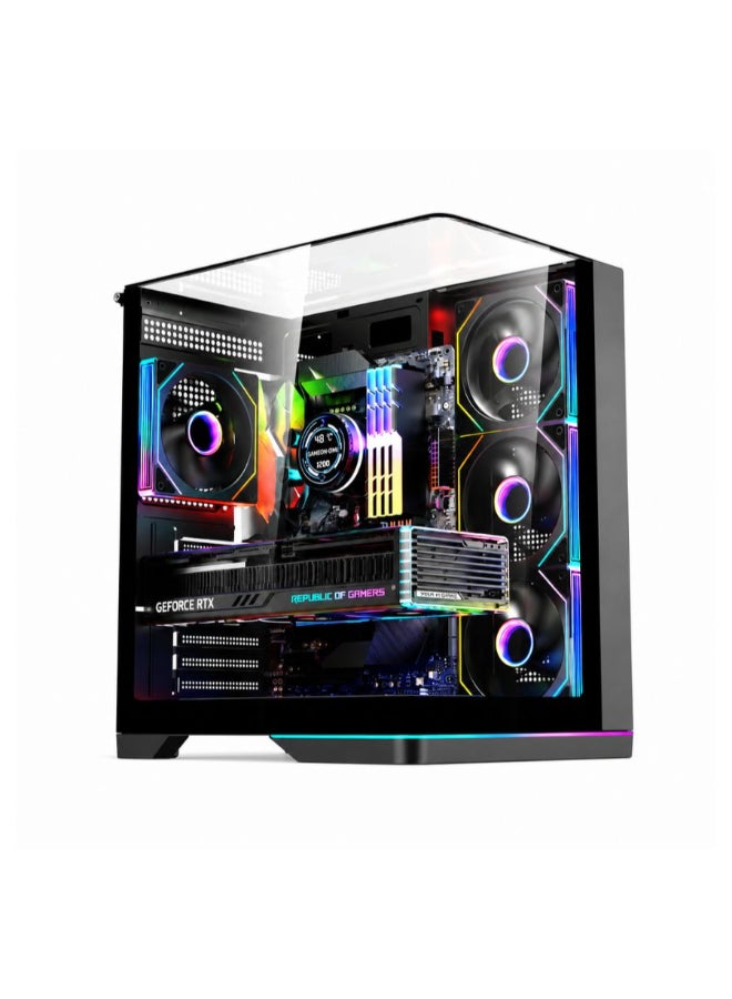 GAMEON Gaming PC Valkyrie X With Intel Core i5 12400F Processor/16GB RAM DDR4/1TB SSD/8GB Nvidia GeForce RTX 5060 Graphics/ Black - Image 2
