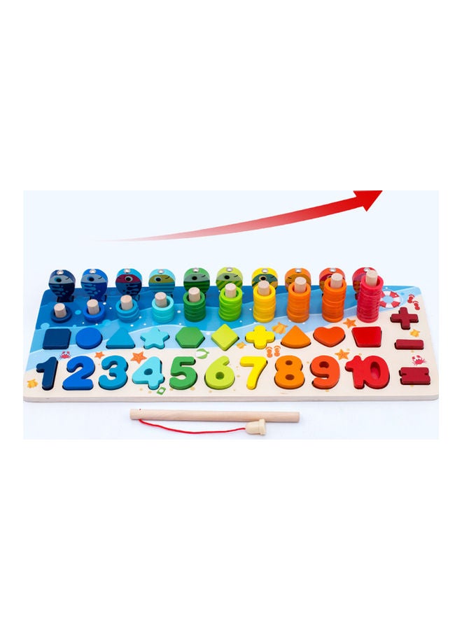 4-In-1 Wooden Number Puzzle Set - Image 5