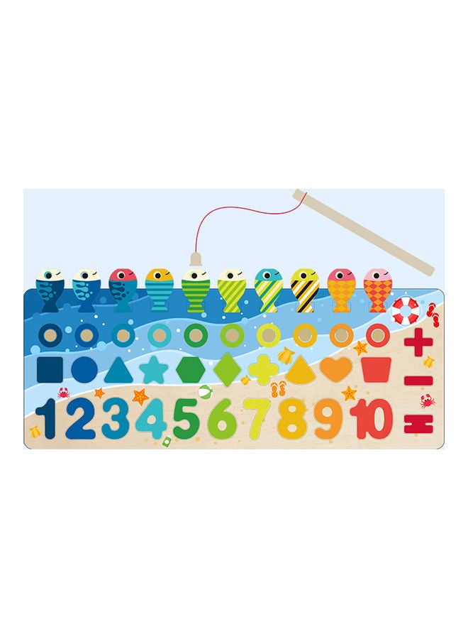 4-In-1 Wooden Number Puzzle Set - Image 4