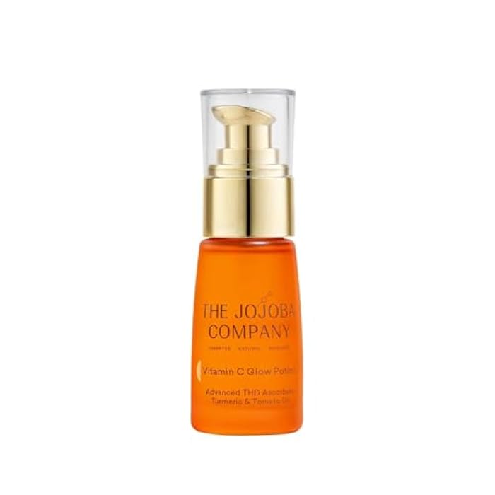 jojoba Vitamin C Facial Oil 30ml – Brightening Glow Elixir with THD Ascorbate, Turmeric & Tomato Oil – Antioxidant-Rich Skin Booster for Radiance, Even Tone & Smooth Texture - Image 1