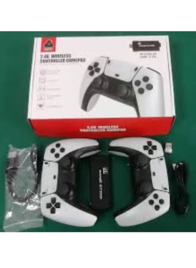 ELTRAZONE 4K HDMI Retro Gaming Console Stick with Dual 2.4G Wireless Controllers – Plug and Play HD Video Game System with Built-In Classic Games and Multiplayer Support - Image 4