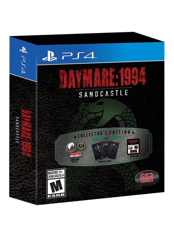 GS2 Games Daymare: 1994 Sandcastle Collector's Edition PS4 - Limited Collector's Horror Survival Game - Image 1