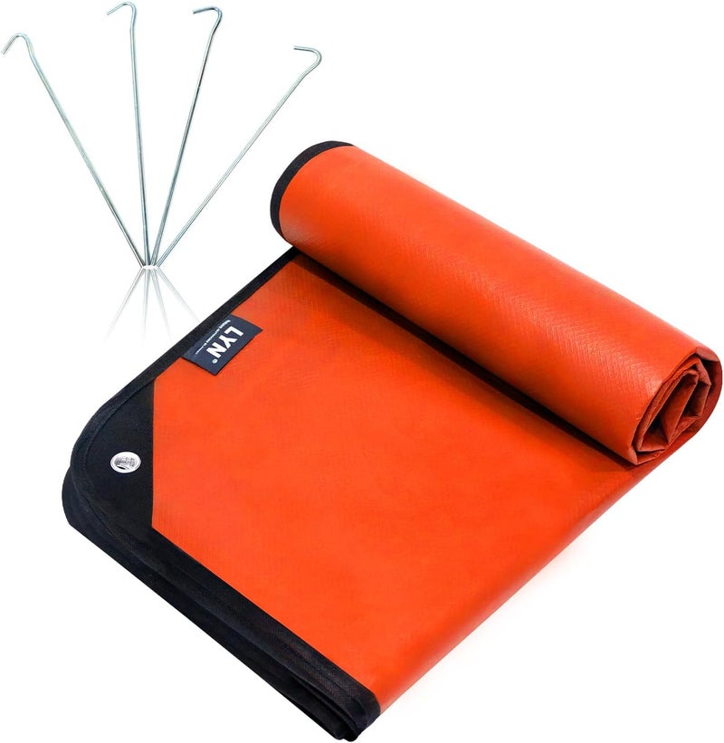 LYN Heavy Duty Emergency Blanket Survival Gear Waterproof Insulated Blanket Emergency Tarp for Camping, Hiking, Bushcraft - Image 1