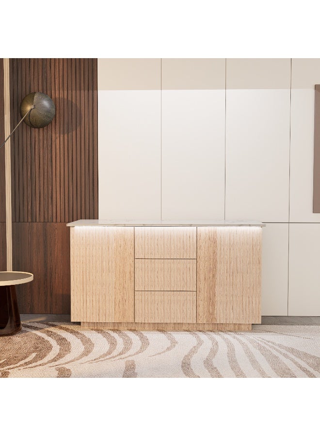 كوفي وورلد ركن القهوة بنقشات دائرية باضاءة مخفية - Image 1