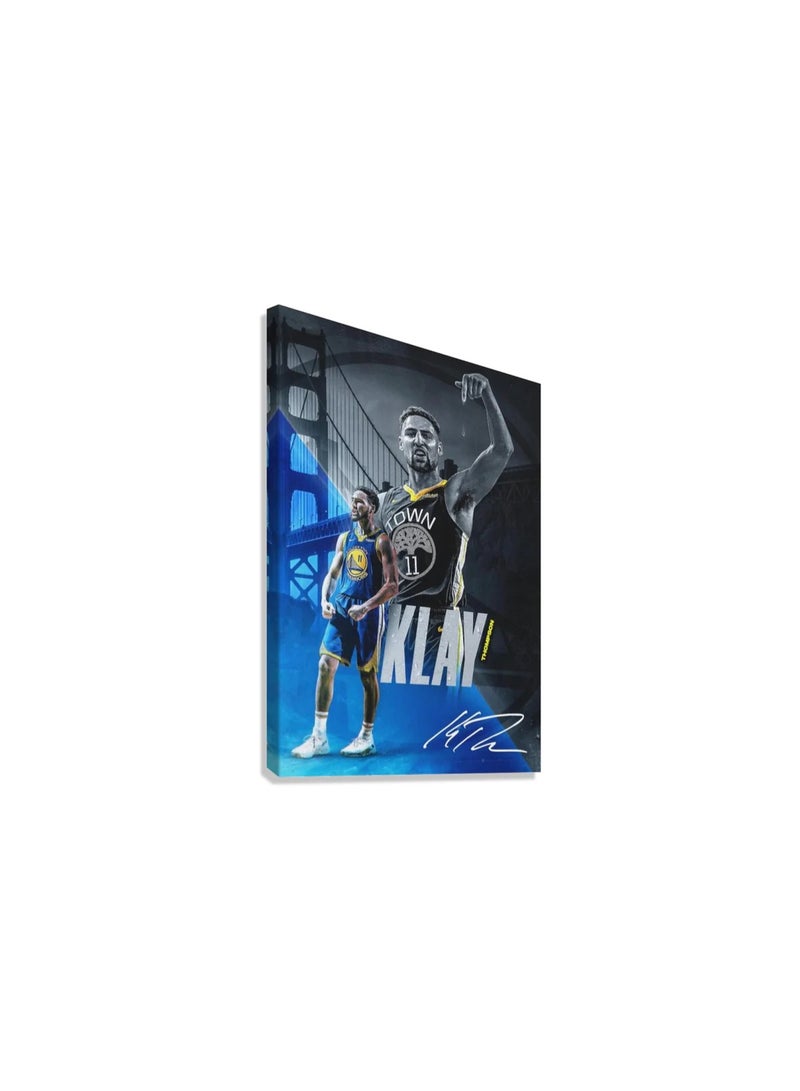 TNESSENTIAL KLAY THOMPSON CANVAS POSTER - Image 4