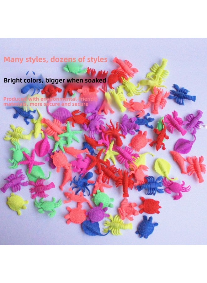 Ocean Baby Expansion Toys Water Sprite Absorbent Bubble Big Good Toy Stall Hot Color Bright-Color:Medium Wildlife (1kg) - Image 1