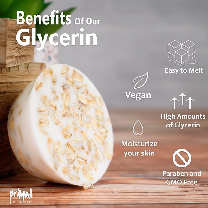 Primal Elements قاعدة صابون زيت الجوجوبا من برايمال إليمنتس - قاعدة صابون مرطبة قابلة للذوبان والصب، سهلة القطع - 10 أرطال - Image 5