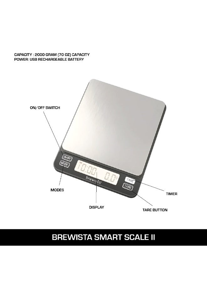 PROFITEC - Espresso Starter Bundle – Profitec Go Black Espresso Machine, Baratza Sette 270Wi Coffee Grinder, Precise Milk Pitchers (350ml & 600ml), Brewista & Rhino Scales, Precise Tamper with Stand - Image 1