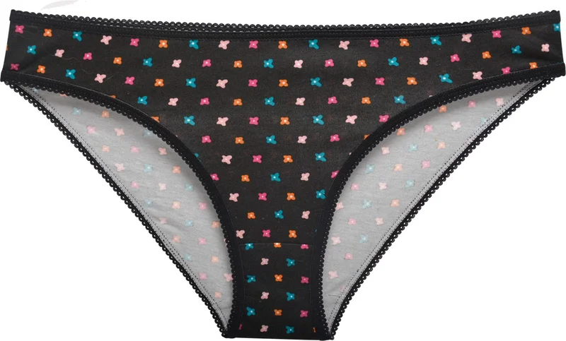 سينسو Women's Basic Panties Mixed Colors 5 Pack KTS1051