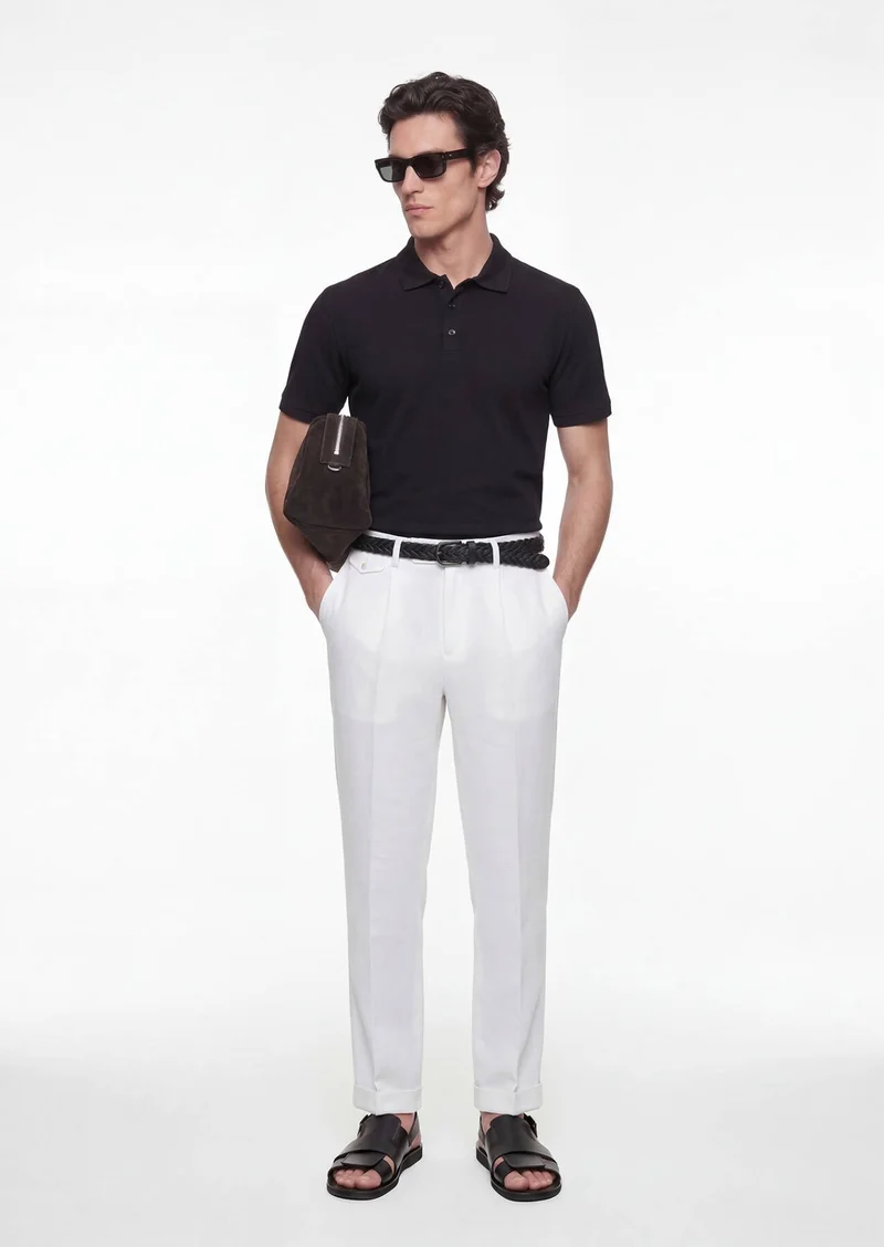 رامسي تيشيرت أسود سادة