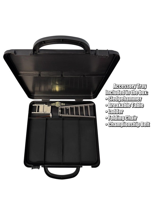 Figures Toy Company Deluxe Carrying Case With Accessories For Wrestling Action Figures - Image 4