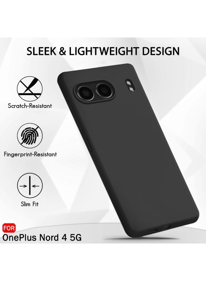 Muzz OnePlus Nord 4 Phone Case, TPU Silicone Protective Cover, Shock Proof, Anti-Scratch, Soft Finish (OnePlus Nord 4) - Image 3