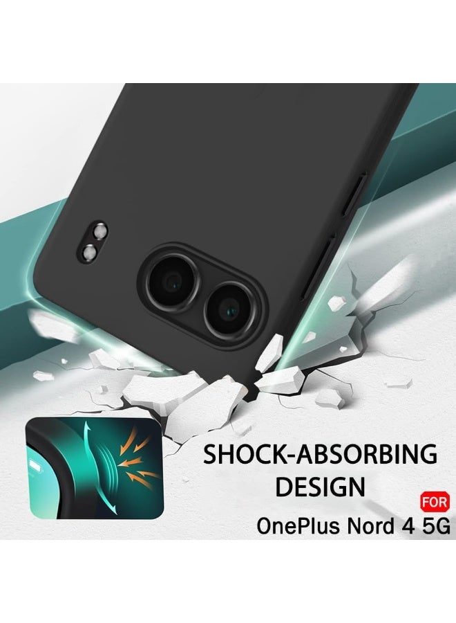 Muzz OnePlus Nord 4 Phone Case, TPU Silicone Protective Cover, Shock Proof, Anti-Scratch, Soft Finish (OnePlus Nord 4) - Image 5