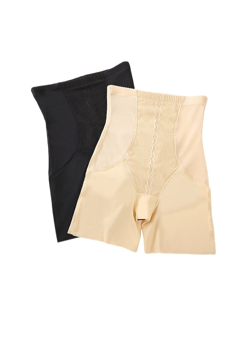 KUYING High Waisted Anti Glare Postpartum Waist Cinching And Hip Lifting Safety Pants For Body Shaping Set Of 2 - Image 1