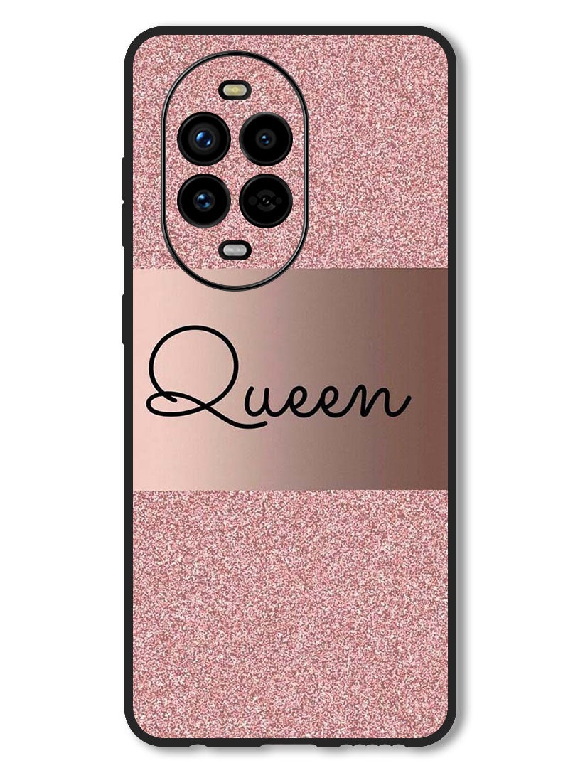 Theodor Case Compatible with Huawei Nova 13 Pro Protection Shockproof Bumper Cover Queen Glitters - Image 1