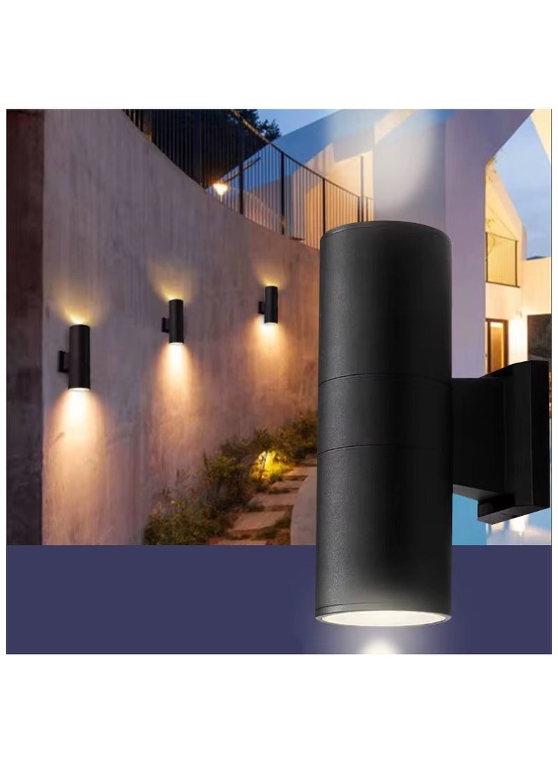 LED Outdoor Wall Light Waterproof Up And Down Black Aluminum Body For Garden Landscape Yard Porch Patio, Garage Pool Large Size 26Cm 3000K - pzsku/ZE3BE2F97C2C2150FA5DEZ/45/_/1740384074/6184948b-ae8b-4676-afb9-253c5895fc68