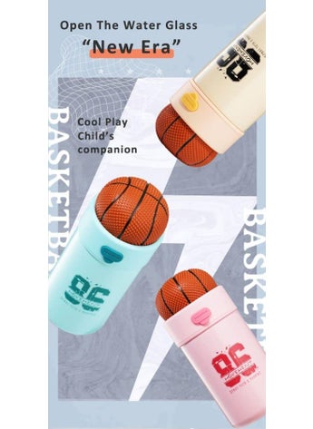 StarAndDaisy StarAndDaisy Smart Kids School Water Bottle SUS Insulated Thermos (Basketball-Blue)  - Image 5