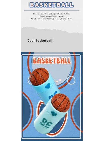 StarAndDaisy StarAndDaisy Smart Kids School Water Bottle SUS Insulated Thermos (Basketball-Blue)  - Image 3