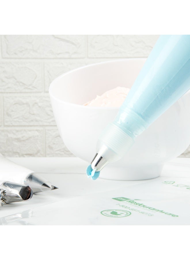 Restaurantware Pastry Tek Piping Tip, 1 Reusable Drop Flower Icing Tip - #180, Dent-Resistant, Stainless Steel Pastry Tip, Dishwasher-Safe, Decorate Cupcakes, Cakes, or Cookies - Image 3