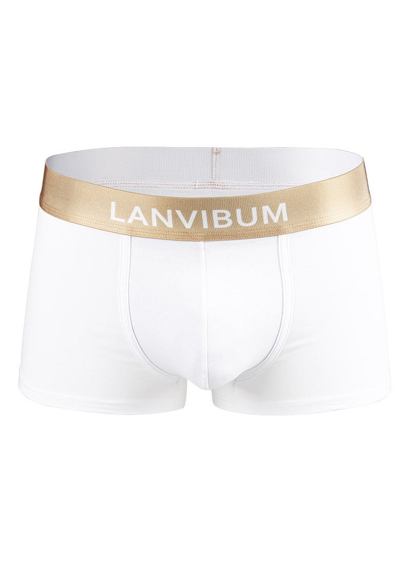Generic A generation of mens underwear cotton boxer shorts cotton graphene antibacterial underpants mens boxer shorts Grey  - Image 2