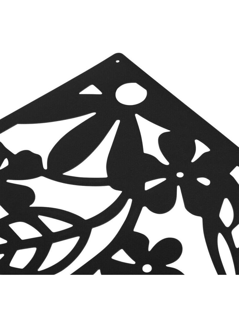 شو وو 24 قطعة من فاصل الغرف المعلق، شاشة ألواح PVC، فاصل الغرف، لوحة ديكور منزلي لتزيين غرفة المعيشة، غرفة الطعام، غرفة الجلوس، المكتب، ديكور المطعم - Image 5