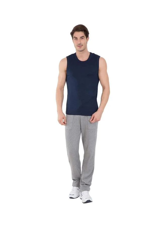 جوكي Jockey 9930 Men Super Combed Cotton Rib Solid Round Neck Muscle Vest