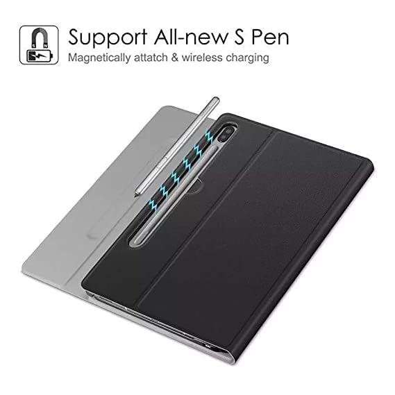 ProElite Detachable Wireless Bluetooth Keyboard flip case Cover for Samsung Galaxy Tab S8 Ultra 14.6 inch SM-X900/ X906, Dark Blue - Image 5