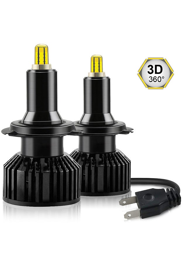Generic - Car Led Headlights Bulbs Driving Light Headlamp 360 degree Auto Lamp Adjustable Beam Ultra Brightness,Wider Driving Vision - Image 1