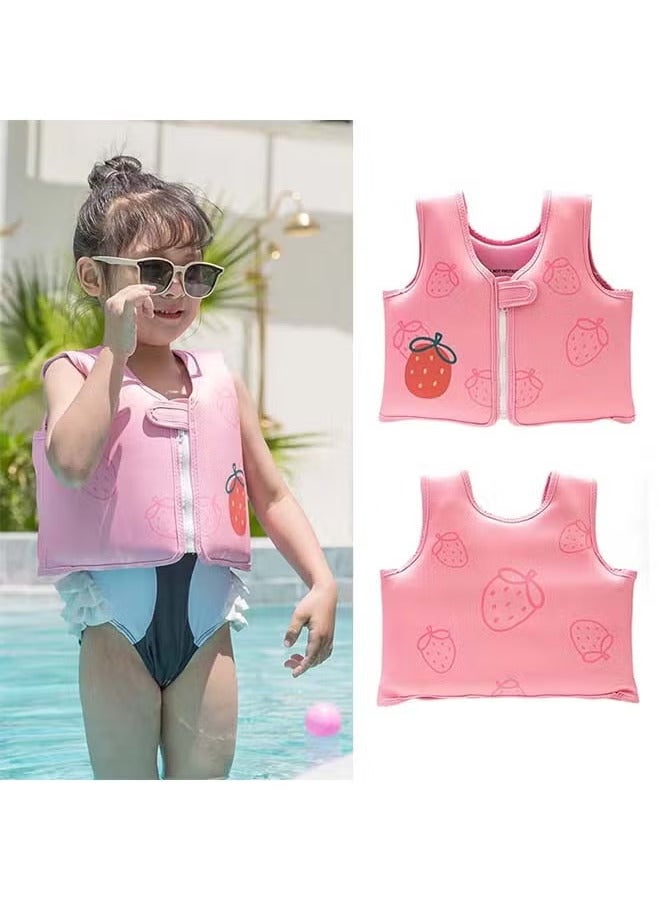 ATRJSZ Kids Swim Vest with Adjustable Strap for 20-55lbs Toddler Floaties with Shoulder Harness Arm Wings for 2-7 Years Old Life Jacket for Sea Beach Pool - Image 1