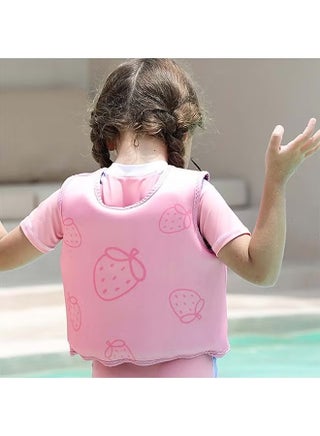 Kids Swim Vest with Adjustable Strap for 20-55lbs Toddler Floaties with Shoulder Harness Arm Wings for 2-7 Years Old Life Jacket for Sea Beach Pool - view 2