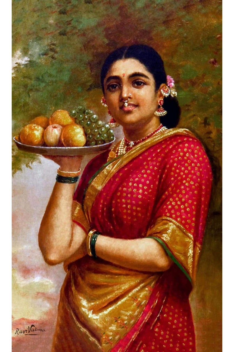 Tallenge Madri - Raja Ravi Varma Small Poster - Image 1