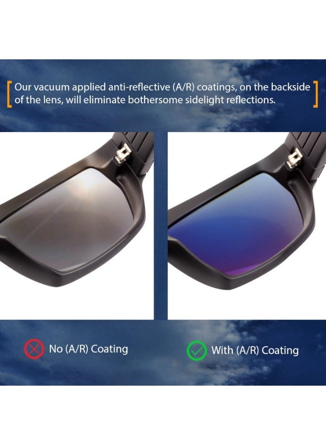 IKON LENSES Polarized Replacement Lenses For Oakley Turbine OO9263 Sunglasses - Image 3