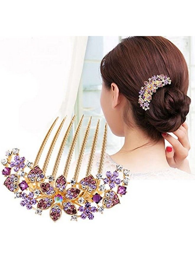 PALAY - Hair Clips for Women 7 Claws Hair Clamp Nonslip Comb Rhinestone Hairpins Pearls Design Hair Clips For Girls Ladies Gift - Image 1