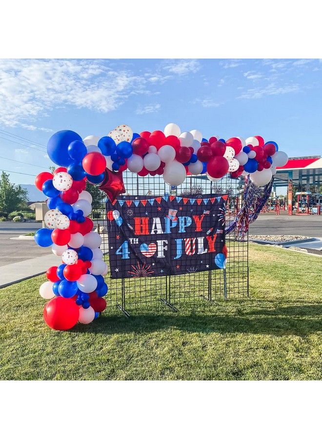 OUOshield Red White And Blue Balloon Garland 4Th Of July Balloon Garland Arch Kit Independence Day Balloon Garland Patriotic Decoration For Nautical Party Baseball Party Memorial Day - Image 5